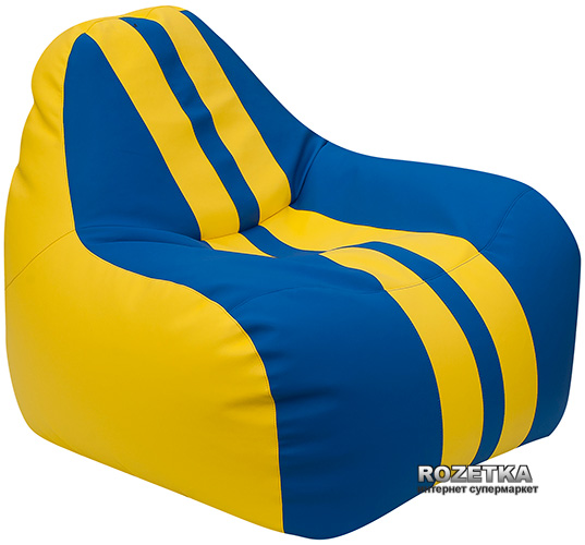 

Кресло-Груша Примтекс Плюс Simba Sport H-2240/H-2227 S Yellow-Blue (ordf)