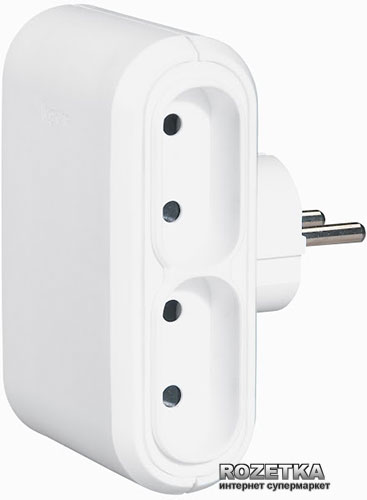

Многорозеточний блок Legrand 2K Білий