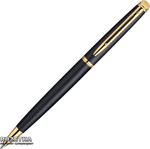 

Ручка шариковая Waterman Hemisphere Matte Black BP Синяя Черный корпус (22 003)