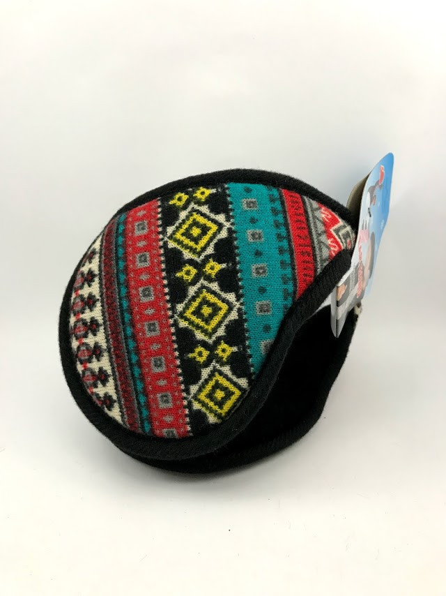 

Меховые наушники Ears Warm 6335 затылочные с узором