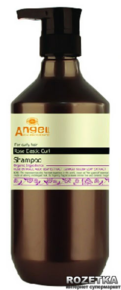 Акция на Шампунь Angel Provence для вьющихся волос с экстрактом розы 400 мл (3700814103184) от Rozetka UA