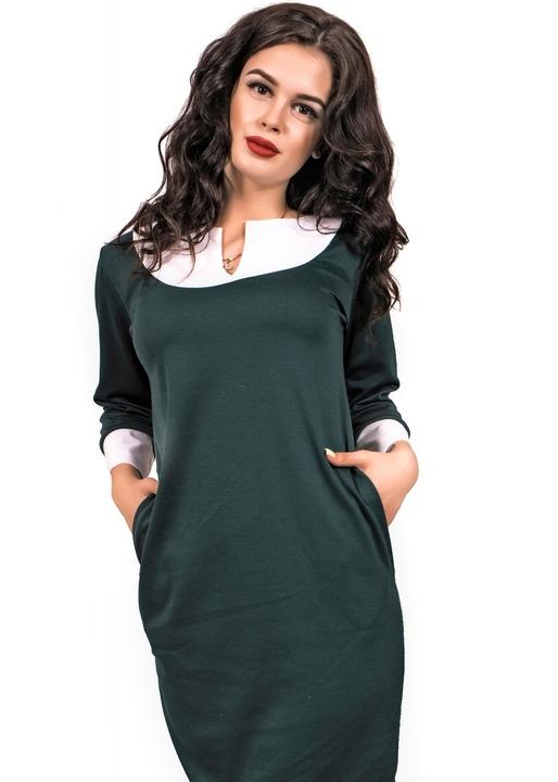 

Платье G&M k-43448 44-46 Размер цвет бутылка