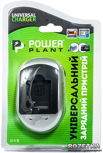 Акция на Зарядное устройство PowerPlant для аккумуляторов Panasonic VW-VBG130, VW-VBG260 (DV00DV2214) от Rozetka UA