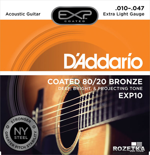 

D'Addario EXP10 80/20 Bronze Extra Light (10-47)