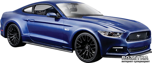 

Автомодель Maisto 1:24 2015 Ford Mustang GT Синий (31508 blue)