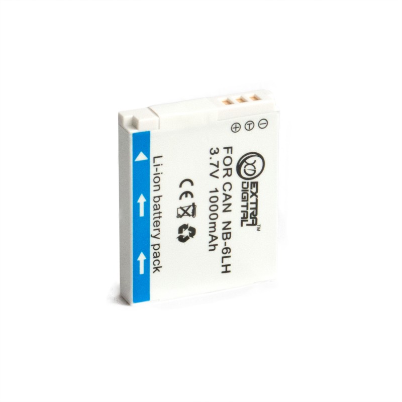 

Акумулятор ExtraDigital для Canon NB-6LH Li-ion 1000 mAh