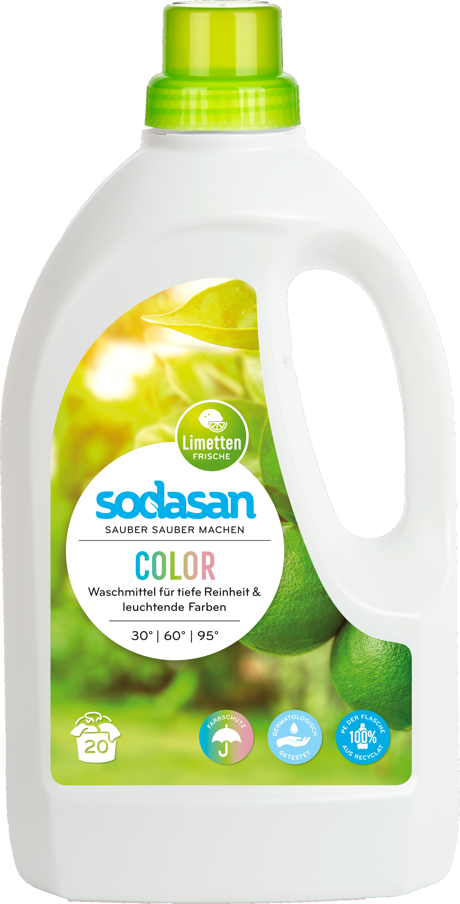 

Органическое жидкое средство для стирки Sodasan Color 1.5 л