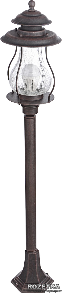 

Уличный столбик Brille GL-96 DL BK/Rust (34-030)