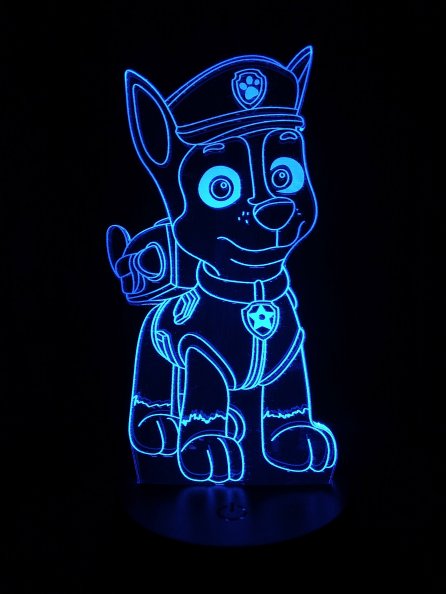Настольный сенсорный 3D ночник проектор LED светильник для детей и ...