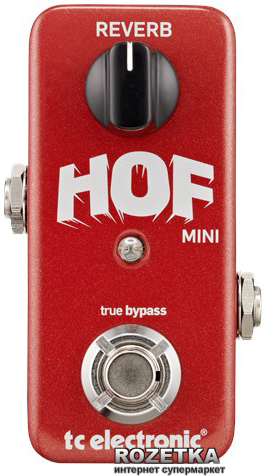 

Педаль эффектов TC Electronic Hall of Fame Mini Reverb (HOF mini Reverb)