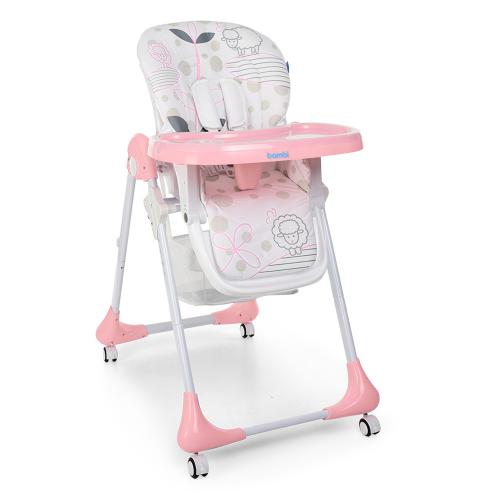 

Стульчик для кормления M 3233 Lamb Light Pink