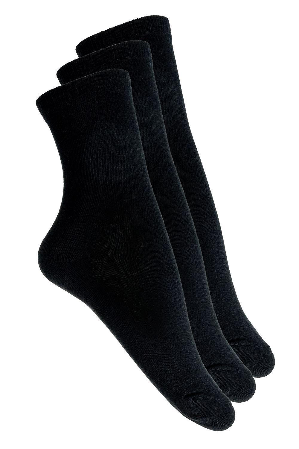 

Набор носков 3 шт. Only Black One Size черный