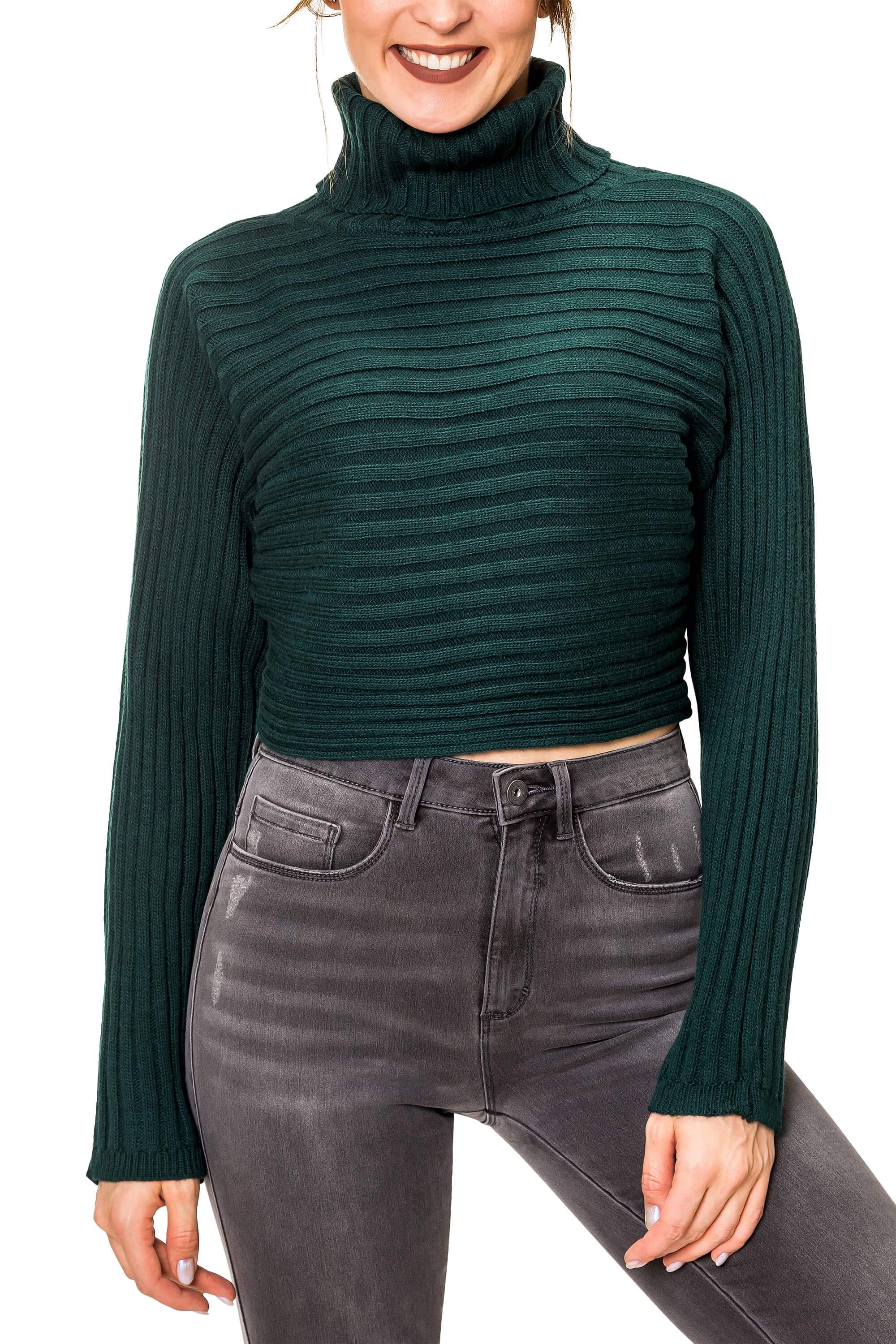 

Водолазка Hailys Dark Green L темно-зеленый