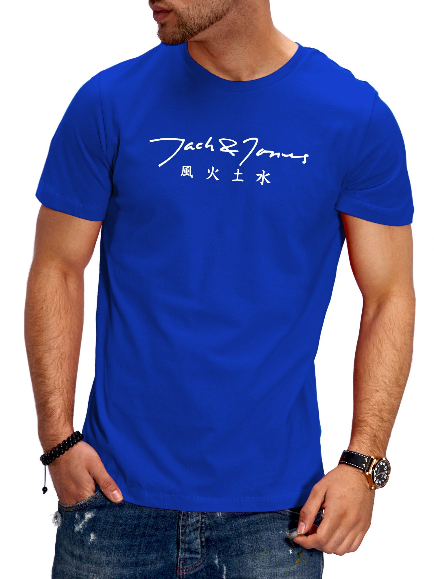 

Футболка Jack & Jones Surf The Web M синий