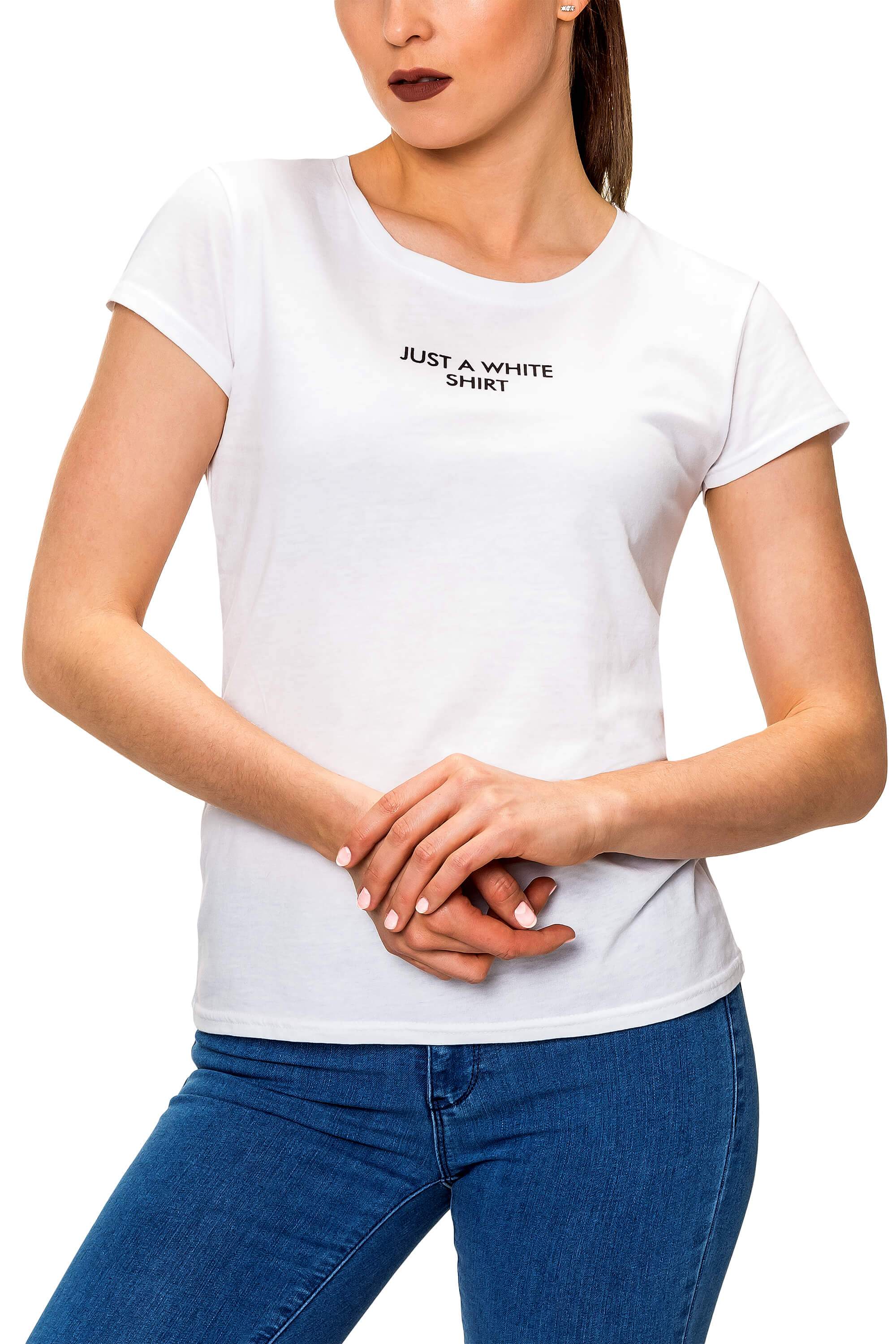 

Футболка Hailys White/Print 2 XS белый