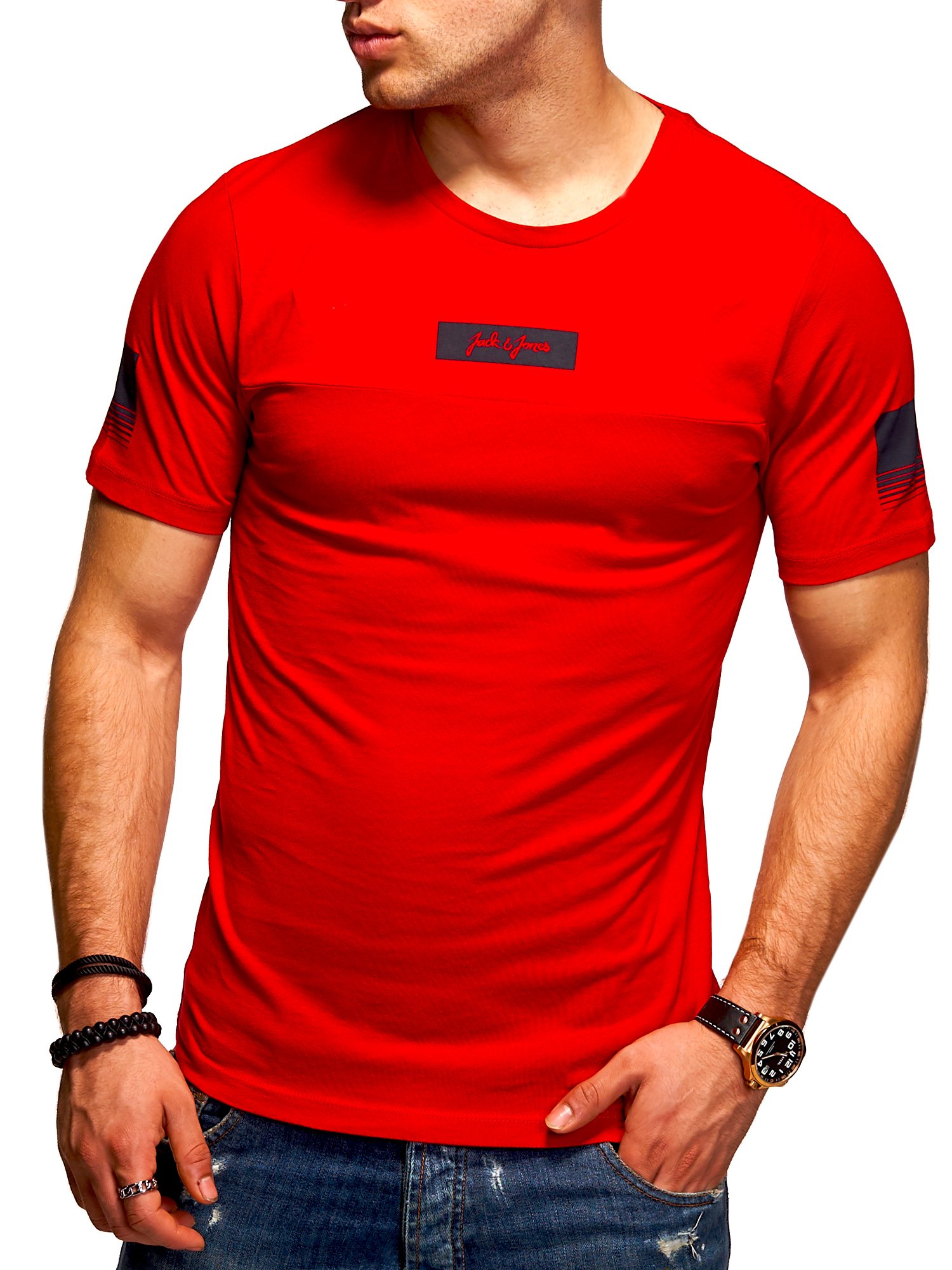 

Футболка Jack & Jones Tango Red XXL красный