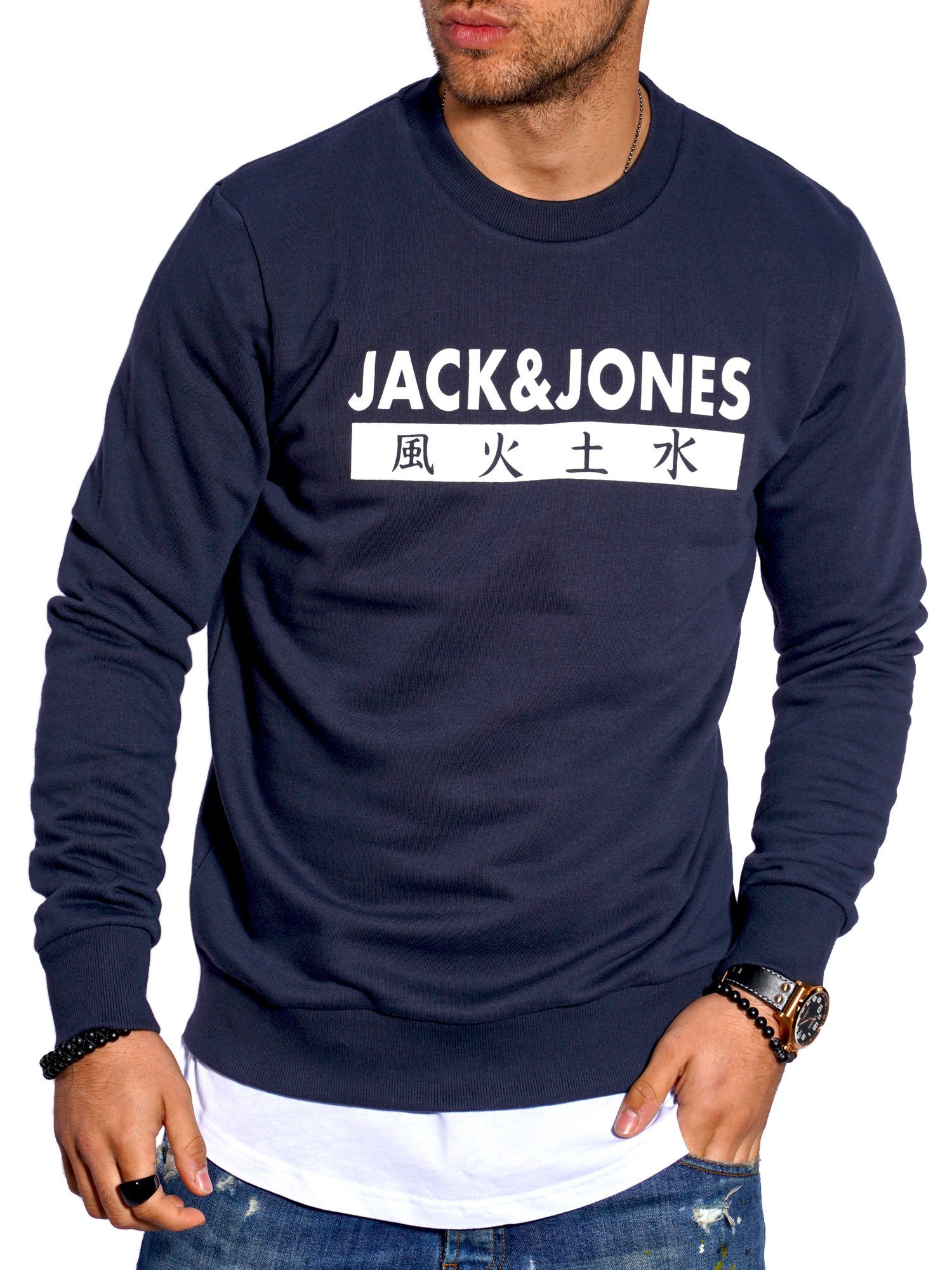 

Свитшот Jack & Jones Total Eclipse XXL темно-синий