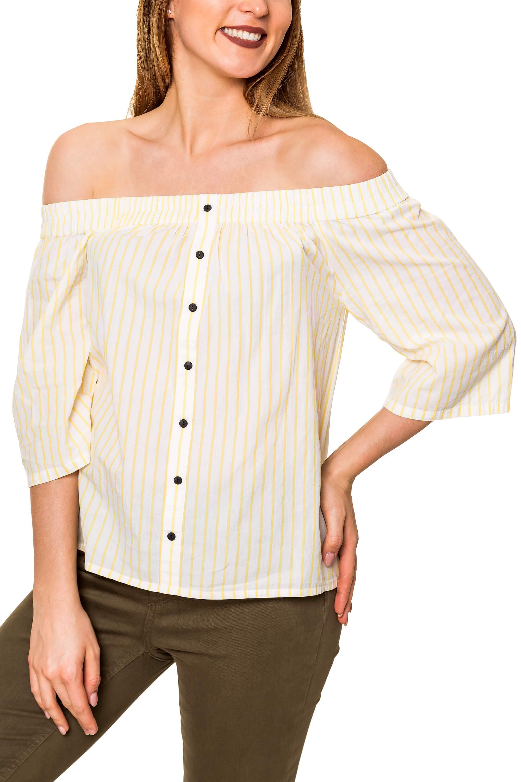 

Блуза Vero Moda Snow White/Yarrow M белый