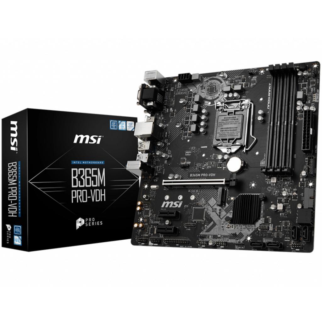 

Материнська плата MSI B365M PRO-VDH