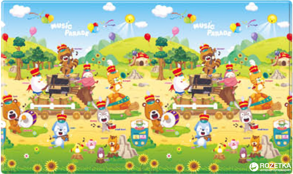 

Игровой коврик Dwinguler Music Parade (8809170888140)