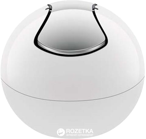 

Ведро для мусора Spirella Plastic Bowl 14x16 см Белое (10.14964)
