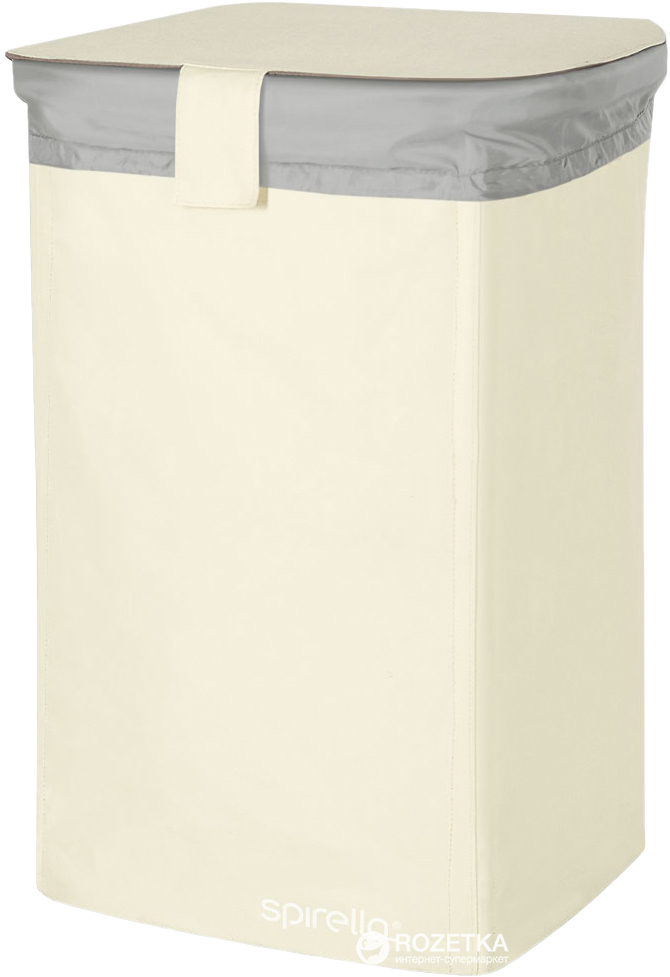 

Корзина для белья Spirella Classic 52x34x34 см Белая (10.17861)