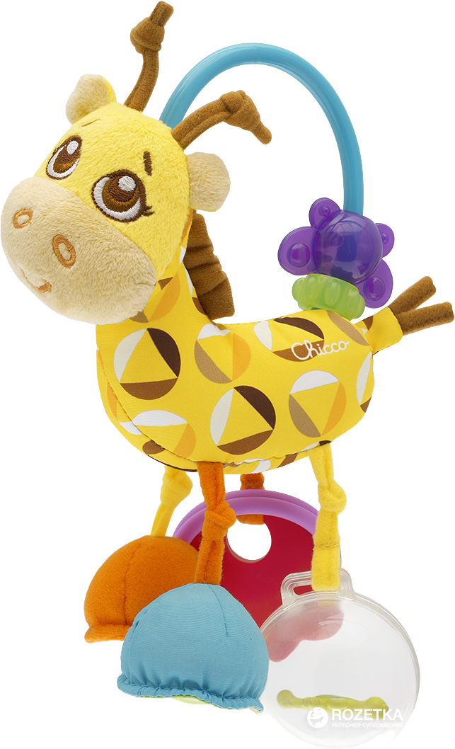 

Игрушка-погремушка Chicco Жираф (07157.00)