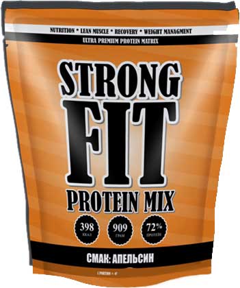 

Протеин Strong FIT 0.909 кг MIX Апельсин (4820113923012)