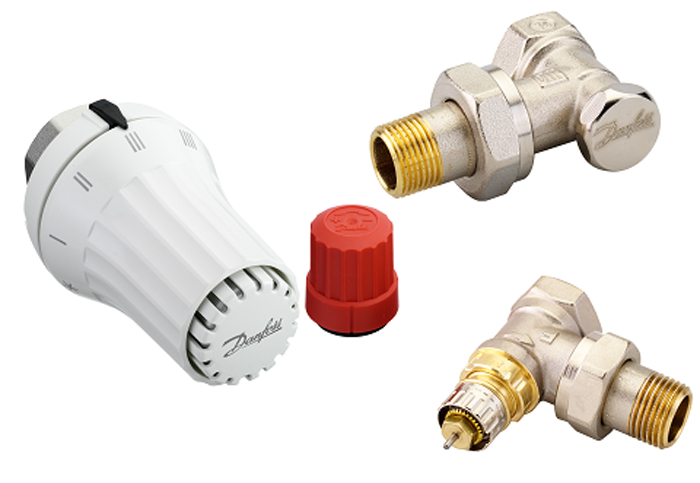 

Комплект радиаторный угловой DANFOSS 013G5173