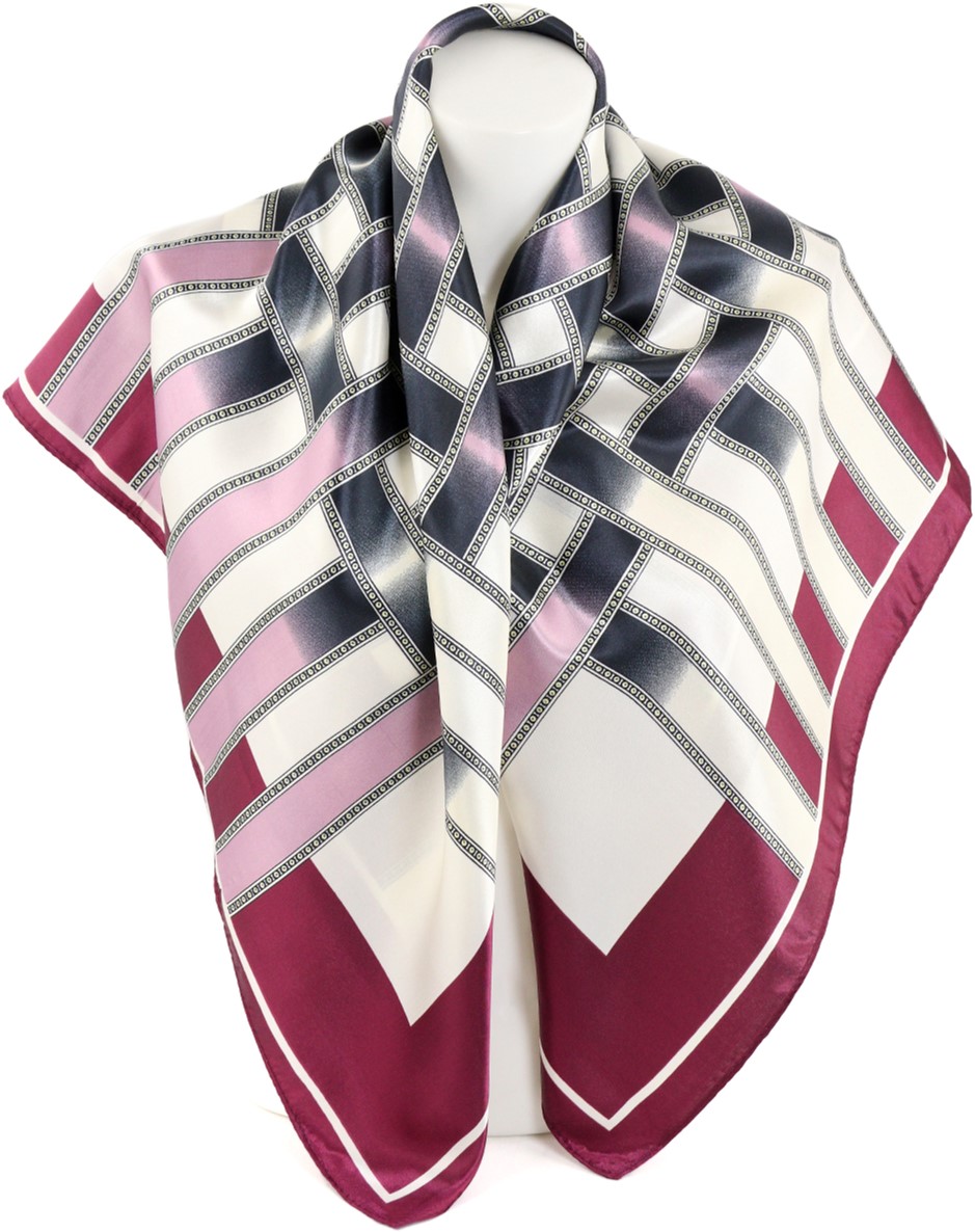 

Платок Traum 2496-311 Вишневый с бежевым