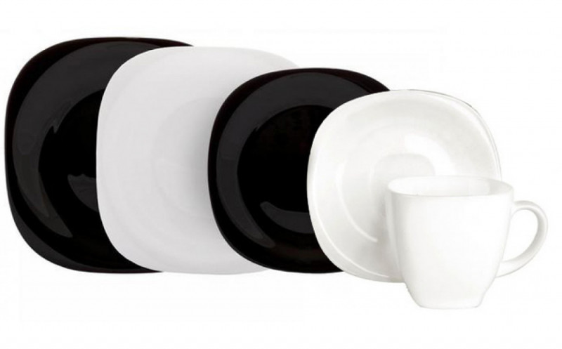 

Столовый сервиз Carine Black&White 30 пр LUMINARC N1500