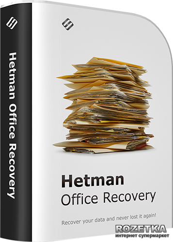 Hetman Office Recovery для відновлення Microsoft Office, OpenOffice Домашня версія для 1 ПК на 1 рік (UA-HOR2.1-HE)