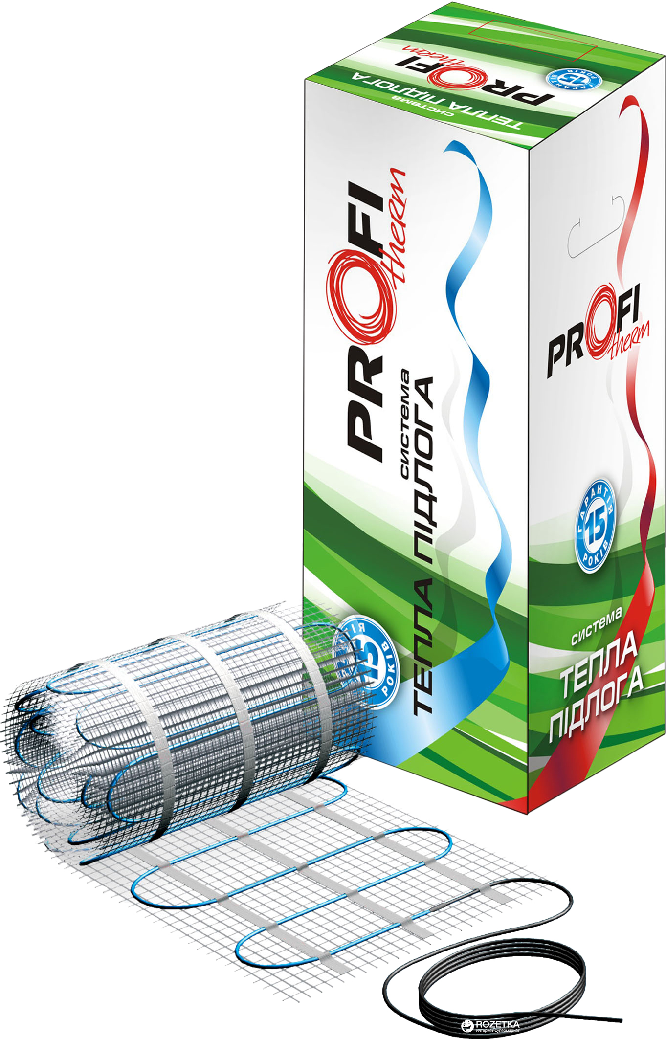 

Теплый пол ProfiTherm двухжильный мат 375 Вт 2.5 м² (0.5х5 м) (70208436)