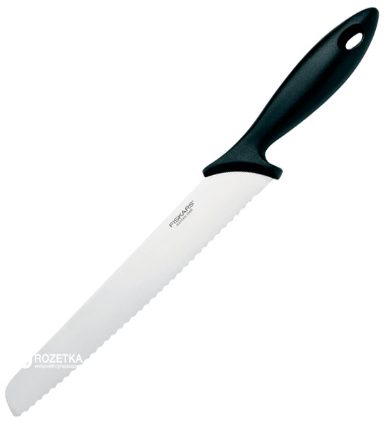 

Кухонный нож Fiskars Kitchen Smart для хлеба 23 см Black