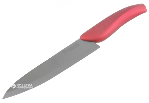 Акція на Кухонный нож Fissman Torro универсальный 150 мм Red (KN-2240.CH) від Rozetka UA
