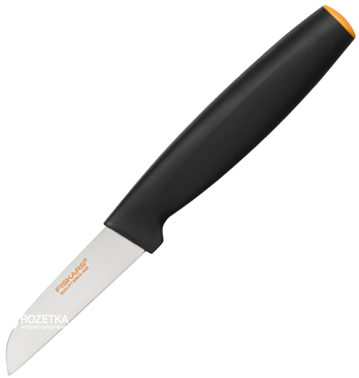 

Кухонный нож Fiskars Functional Form для овощей 7 см Black