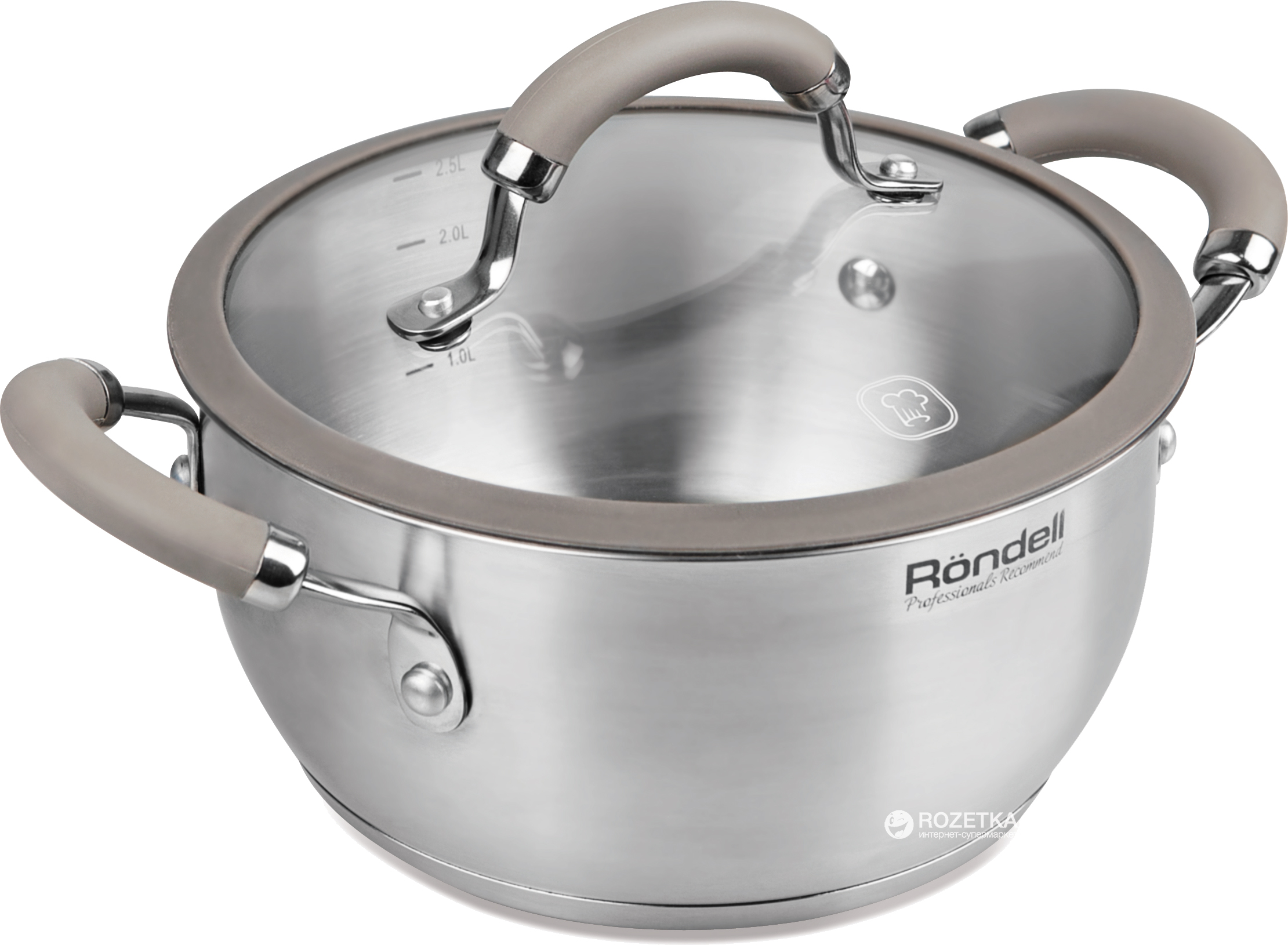 

Кастрюля Rondell Balance 2.8 л (RDS-754)