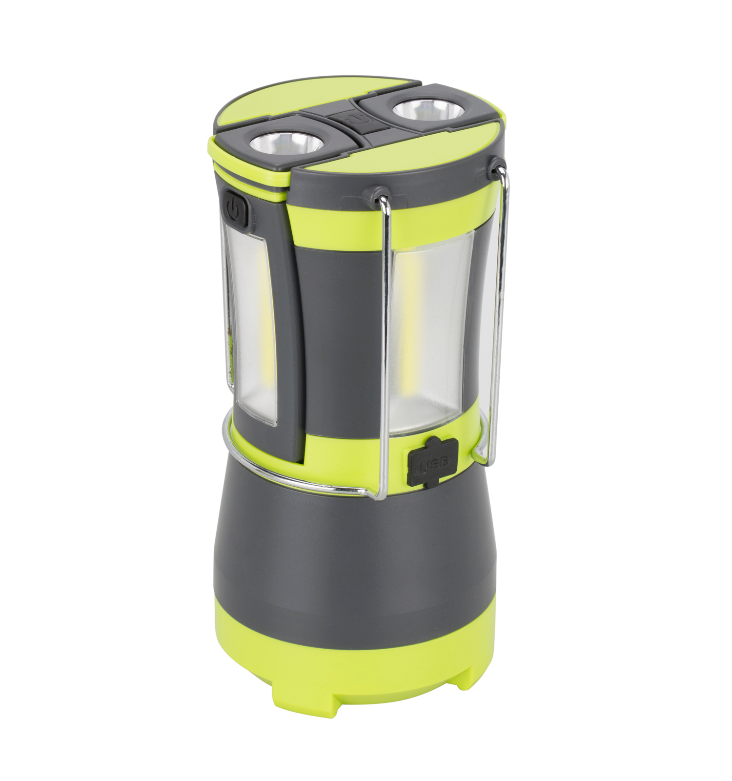 

Кемпинговая лампа Summit Storm Force Rechargeable COB Lantern с 2 съемными фонарями (842044)