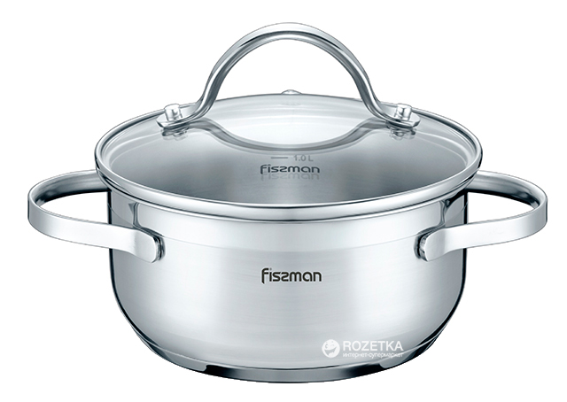 

Кастрюля Fissman Luminosa 7.1 л (SS-5335.26)