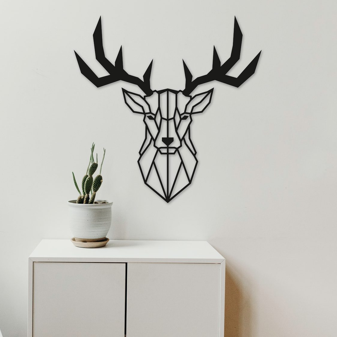 

Объемная картина из дерева DecArt Deer Head 76х75 см