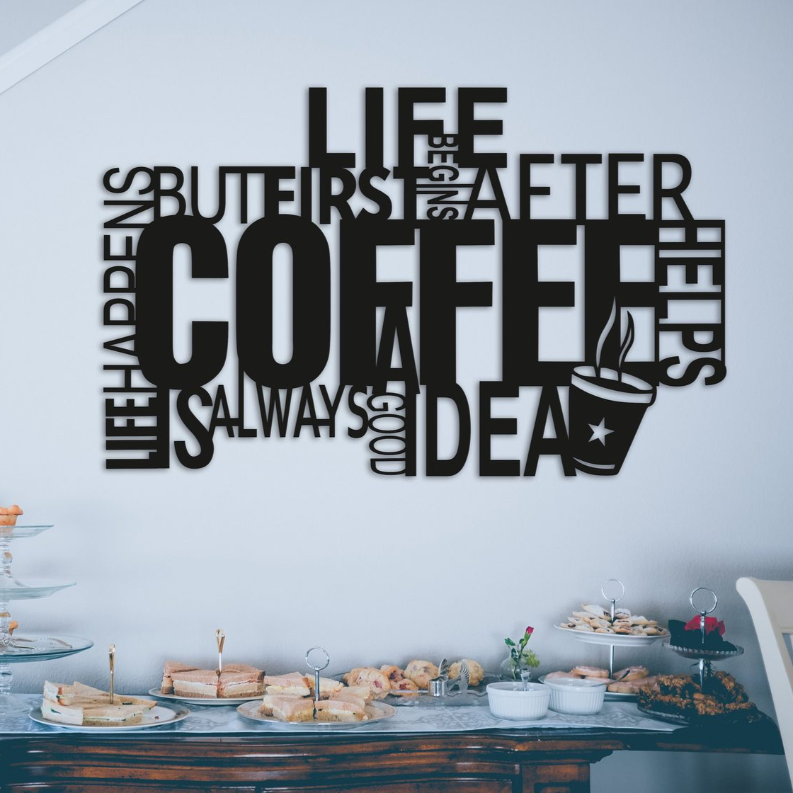 

Объемная картина из дерева DecArt Coffee Good