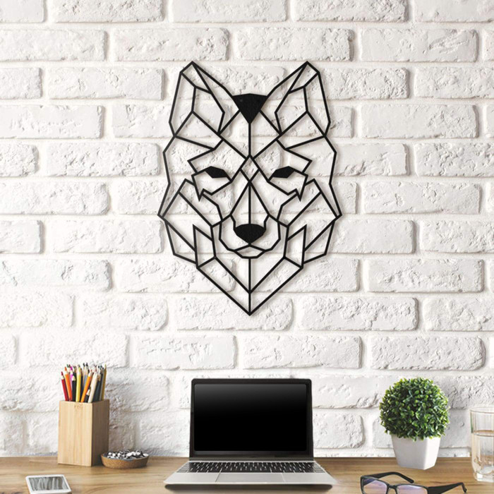 

Объемная картина из дерева DecArt Wolf