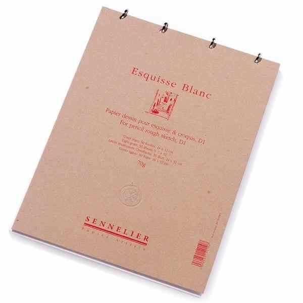 

Блокнот для эскизов Sennelier, 50 листов, 24х32 см. (N136304)