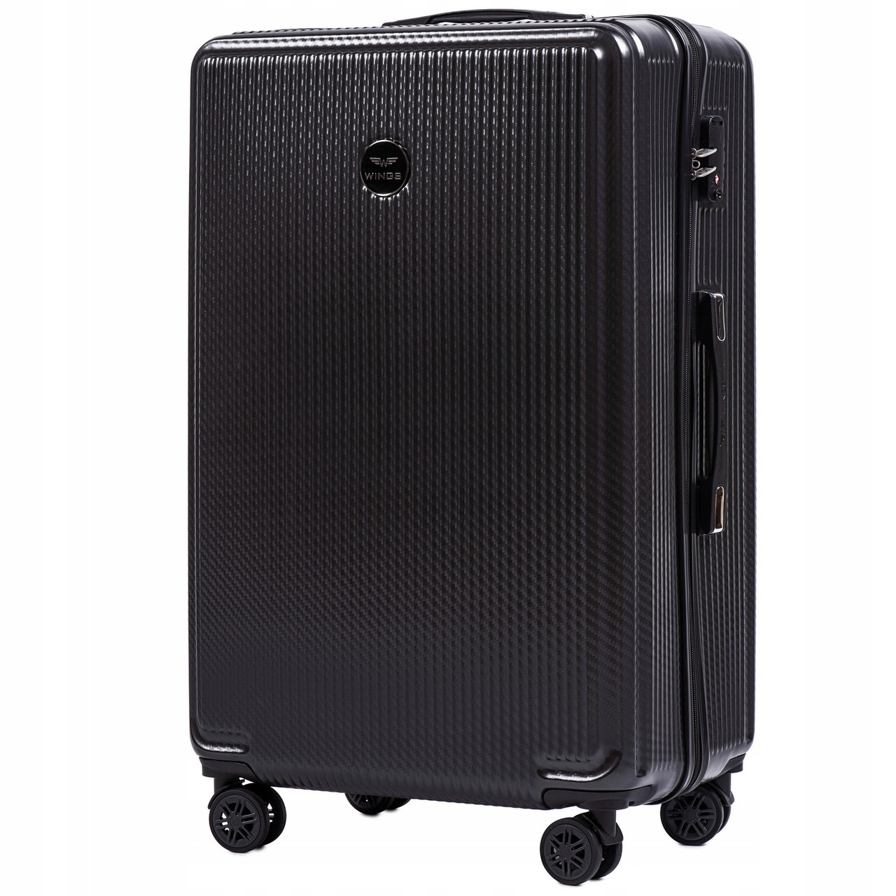 

Большой пластиковый чемодан на 4 колесах PC565 L ( темно серый / dark grey)