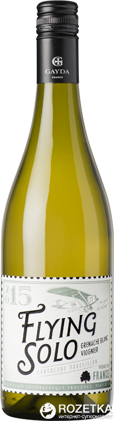 Акція на Вино Flying Solo Grenache Blanc Viognier 2014 белое сухое 0.75 л 13% (3760143270667) від Rozetka UA