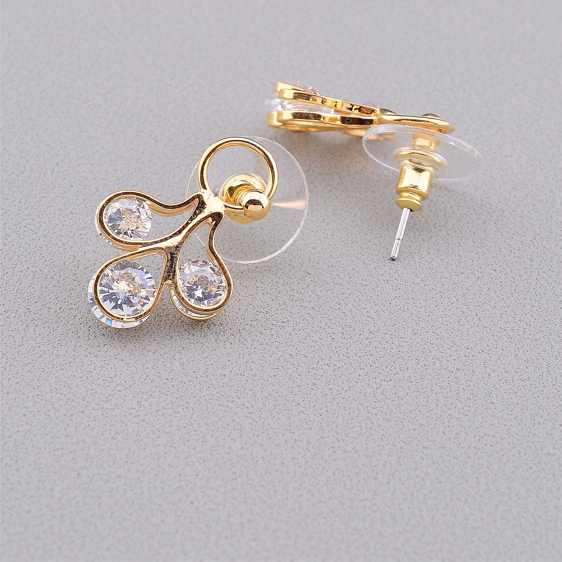 

Серьги 'Unfading Love' Фианит (Позолота (18к)) 026724