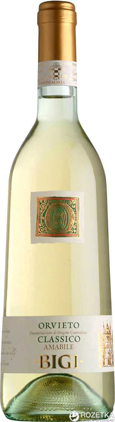 Акция на Вино Bigi Orvieto Classico Amabile белое полусладкое 0.75 л 12% (8000100646322) от Rozetka UA