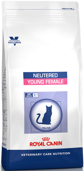 

Сухой корм для кастрированых и стерилизованных кошек до 7 лет Royal Canin Young Female 10 кг (3182550720878) (91296)