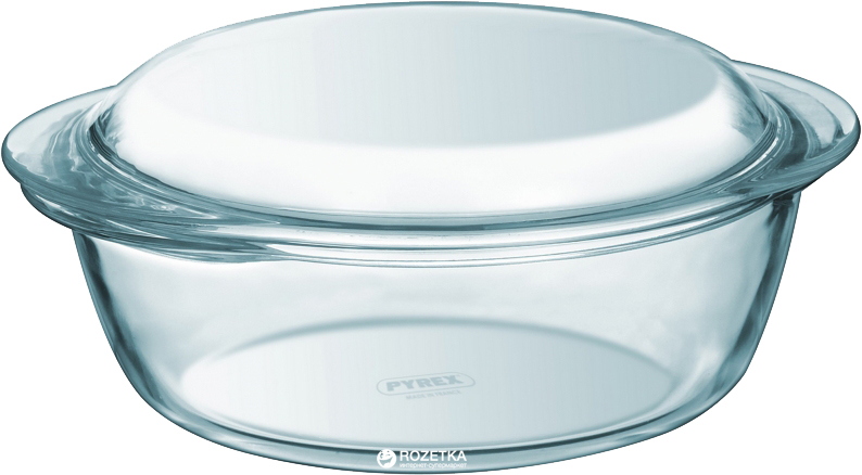 

Кастрюля для запекания круглая Pyrex Essentials 2.2+0.8 л