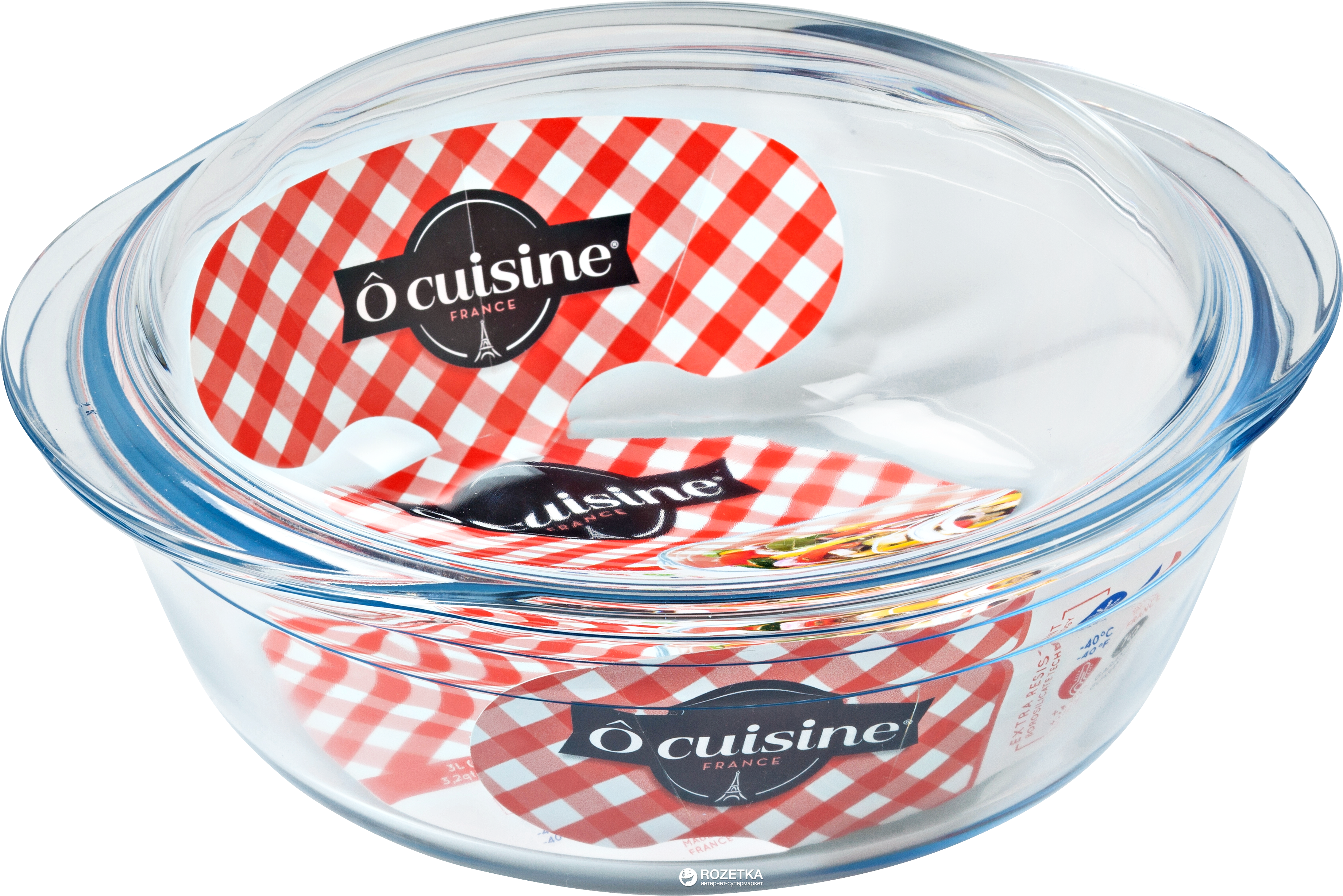 Акція на Кастрюля для запекания круглая O Cuisine 1.6 л (204AC00) від Rozetka UA